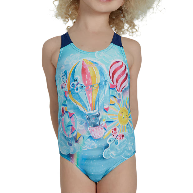 Speedo Girls One Piece Hot Air Balloon