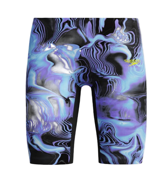 SPEEDO- Boys Fastskin Endurance+ Max High Waisted Jammer Black/Blue