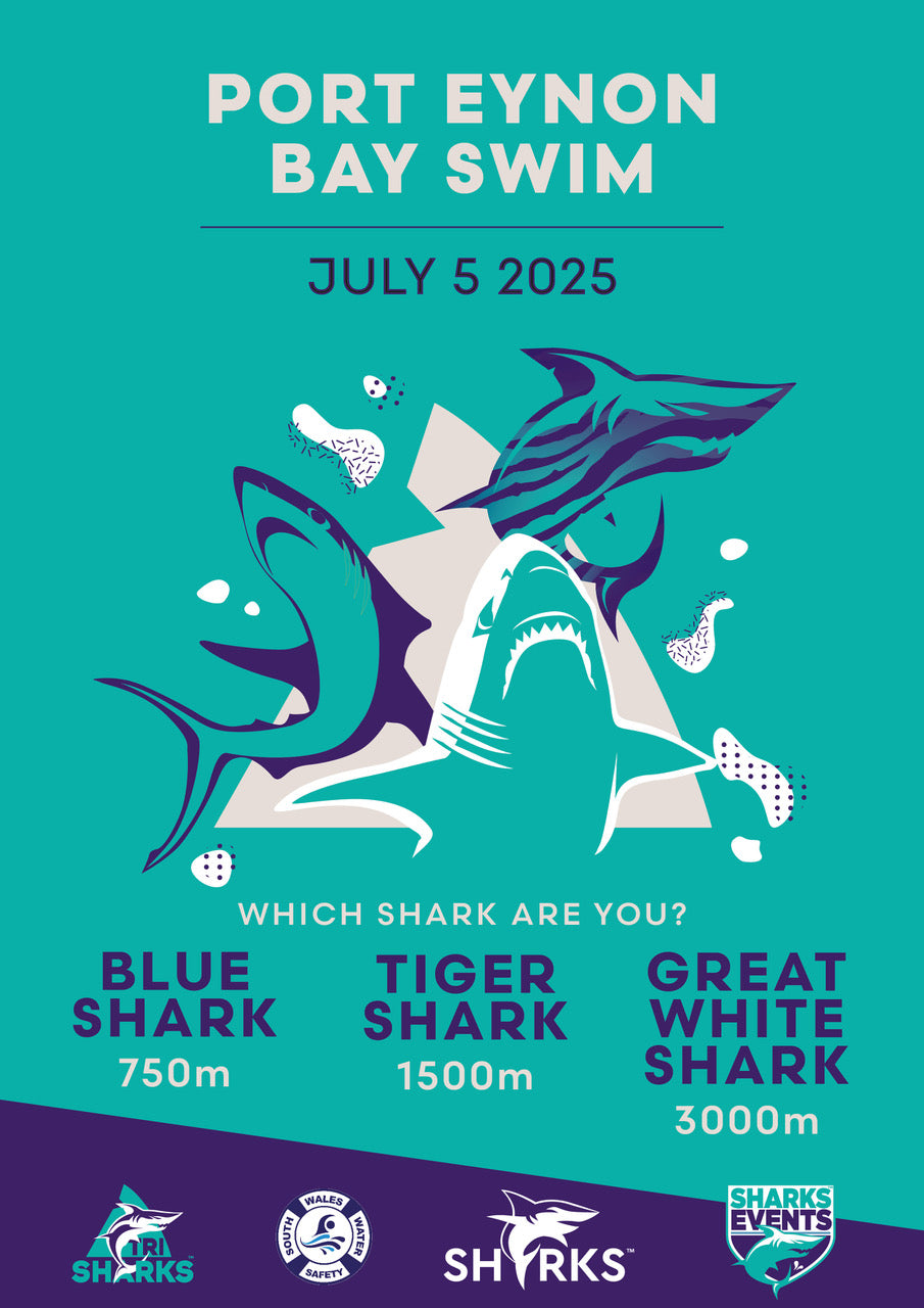 Sharks - Port Eynon Bay Swim - 5th July 2025