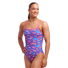 Funkita - Ladies Single Strap - One Piece - Doggie Paddle