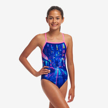 Funkita - Girls Swimsuit - Strapped In - One Piece - Cyber city