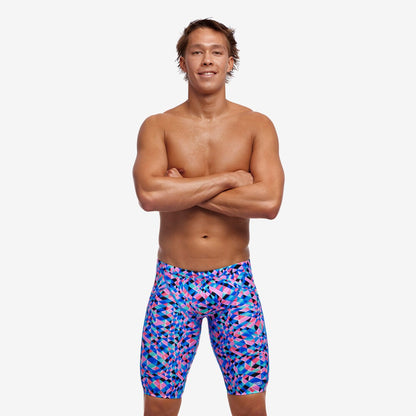 Funky Trunks - Mens Swimsuit - Training Jammers - Warp Tour 