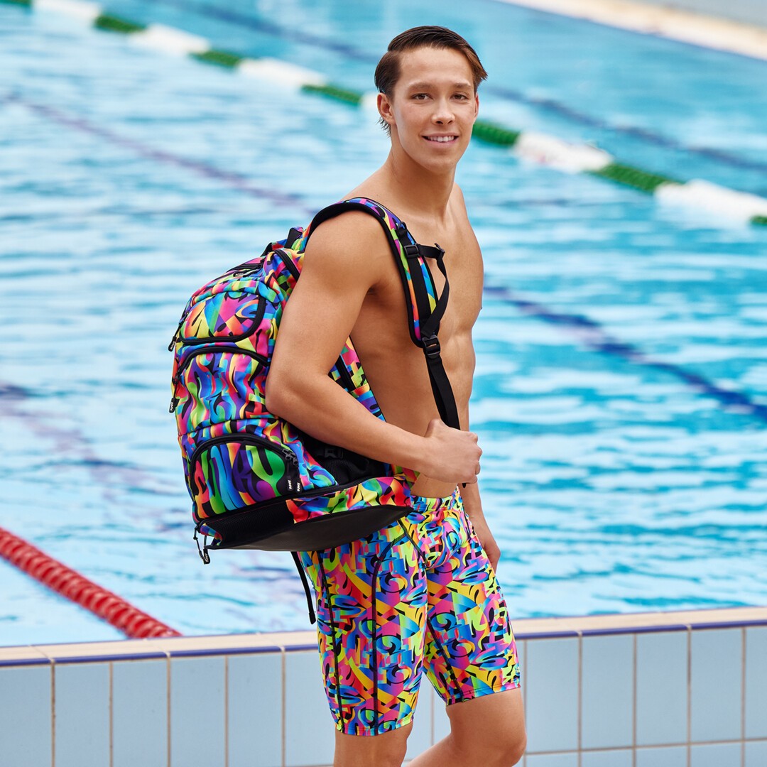 Funky Trunks - Mens Swimsuit - Training Jammers -Colour Funk 