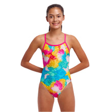 Funkita - Girls Swimsuit - Single Strap - One Piece - Cloudy Colours 