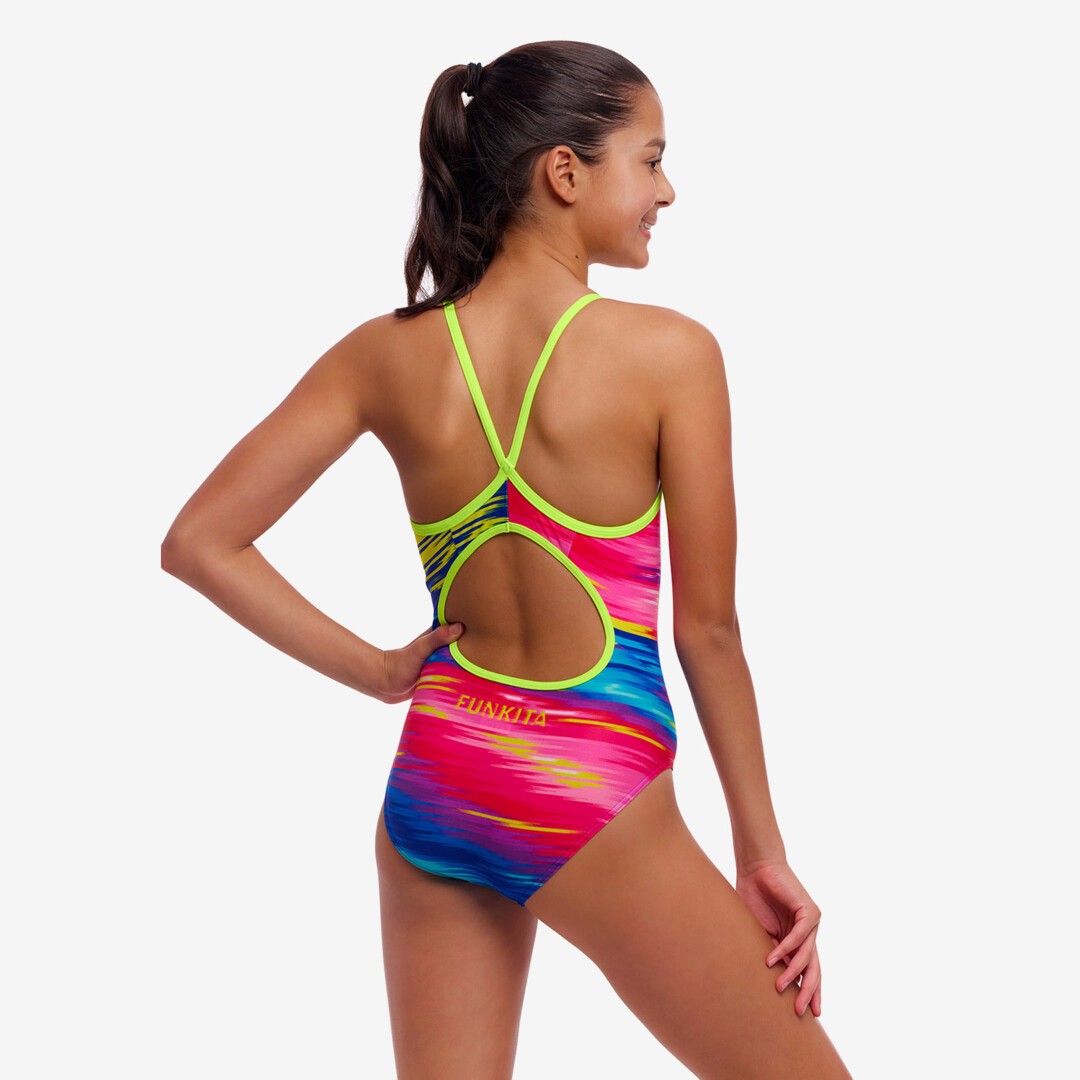 FUNKITA - Girls Diamond Back One Piece - Lost Ocean