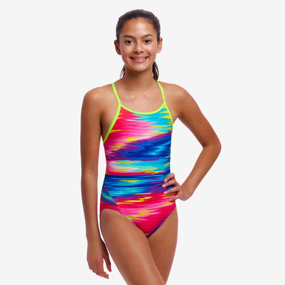 FUNKITA - Girls Diamond Back One Piece - Lost Ocean