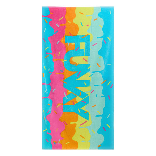Funky Trunks - Towel - Cotton Towel - Melting Mayhem