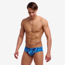 Funky Trunks - Mens Swimsuit - Seamed Briefs - Wing Streak