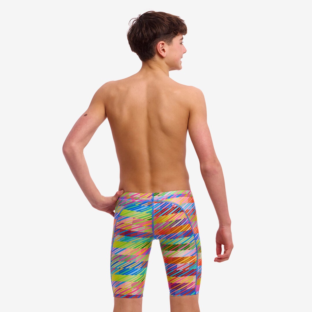Funky Trunks - Boys Swimsuit - Training Jammers Static Stack