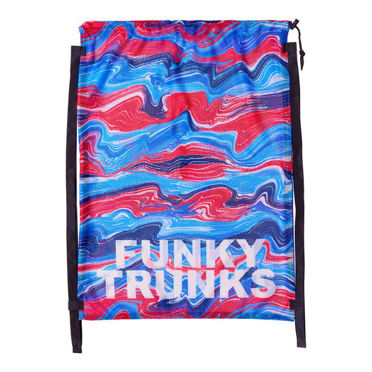 Funky Trunks - Mesh Gear Bag - Wave Craze
