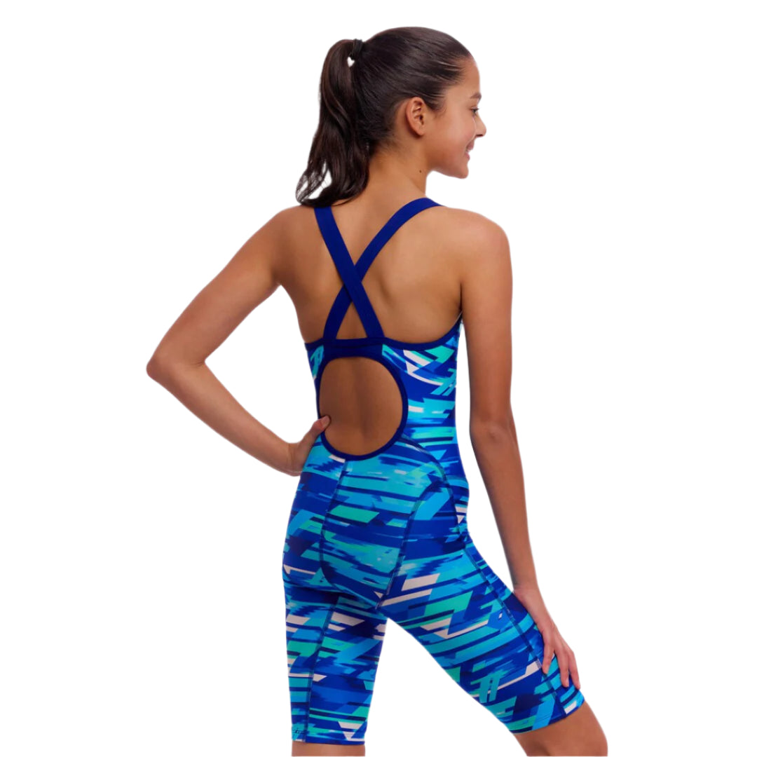 Funkita - Girls Swimsuit - Fast Legs One Piece Pace Racer