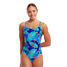 Funkita - Womens Swimsuit -Diamond back - One Piece - Lotsa Leaves