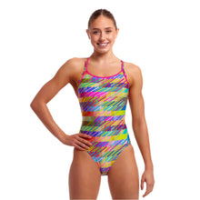 Funkita - Womens Swimsuit -Diamond back - One Piece - Static Stack