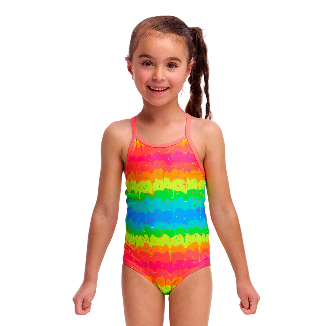 FUNKITA -  Toddler Girl's Printed One Piece - Melting Mayhem
