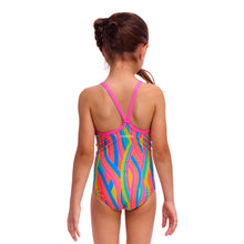 FUNKITA -  Toddler Girl's Printed One Piece - Swirly straws