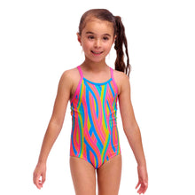 FUNKITA -  Toddler Girl's Printed One Piece - Swirly straws