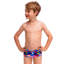 FUKY TRUNKS - Toddler Boy's Printed Trunks - Wet wave