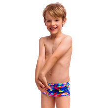 FUKY TRUNKS - Toddler Boy's Printed Trunks - Wet wave
