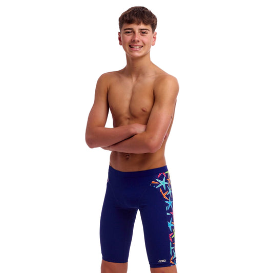 FUNKY TRUNKS -  Boy's Training Jammers - Starry night