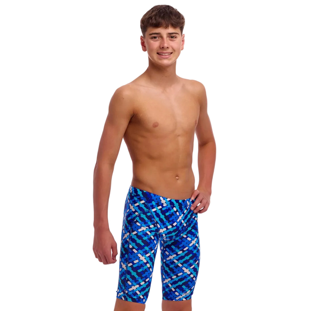 FUNKY TRUNKS -  Boy's Training Jammers - under over
