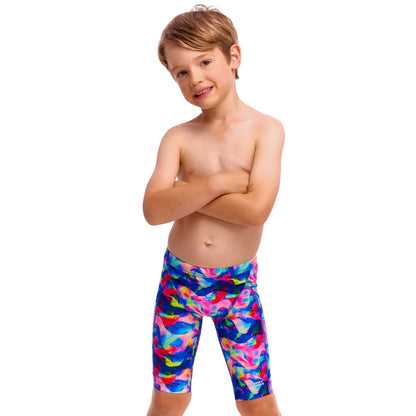 FUKY TRUNKS - Toddler Boy's Miniman Jammers - wet wave