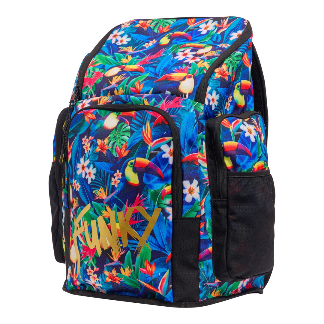Funky Trunks - Bag - Space Case Backpack- birdie wordie