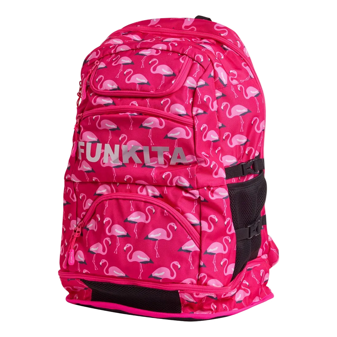 FUNKY TRUNKS- Bag -Elite Squad Backpack - Flamingo go gos 