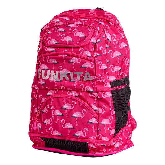 FUNKY TRUNKS- Bag -Elite Squad Backpack - Flamingo go gos 