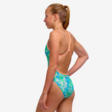 Funkita - Girls Swimsuit - Single Strap - One Piece - Green Green Grass