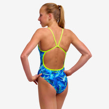 Funkita - Girls Swimsuit - Single Strap - One Piece - Storm chaser