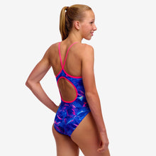 Funkita - Girl's Diamond Back One Piece - Rising tide