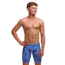 FUNKY TRUNKS -  Boy's Training Jammers - Blue bits 
