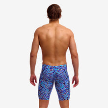 FUNKY TRUNKS -Men's Training Jammers - Blue bits