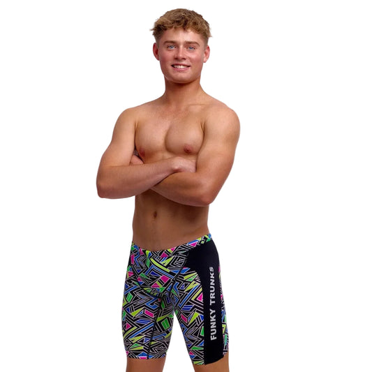 FUNKY TRUNKS -  Boy's Training Jammers - Bits of peace