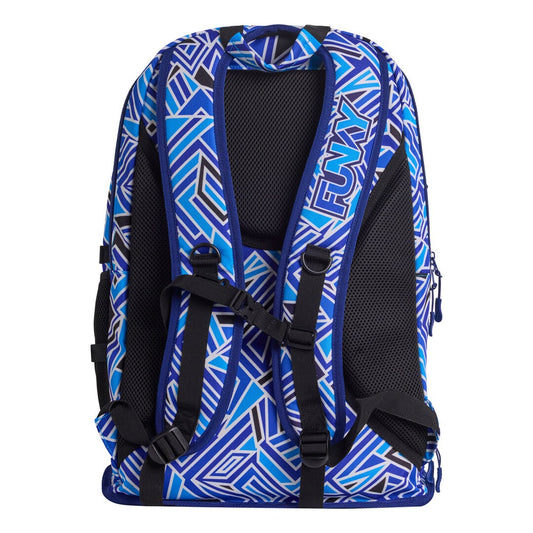 FUNKY TRUNKS- Bag -Elite Squad Backpack -Blue Bits