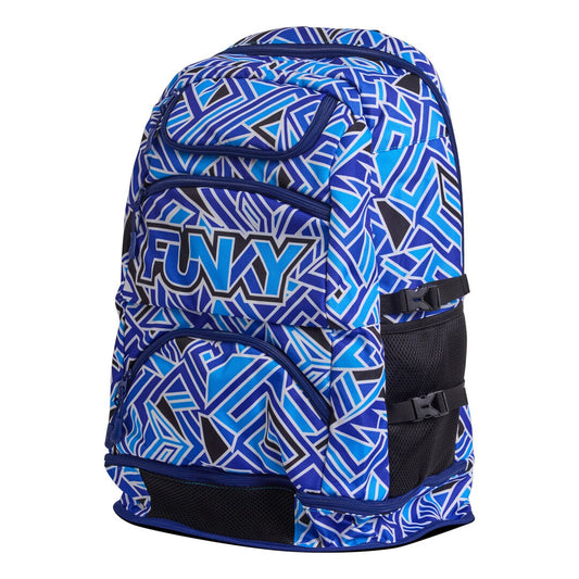 FUNKY TRUNKS- Bag -Elite Squad Backpack -Blue Bits