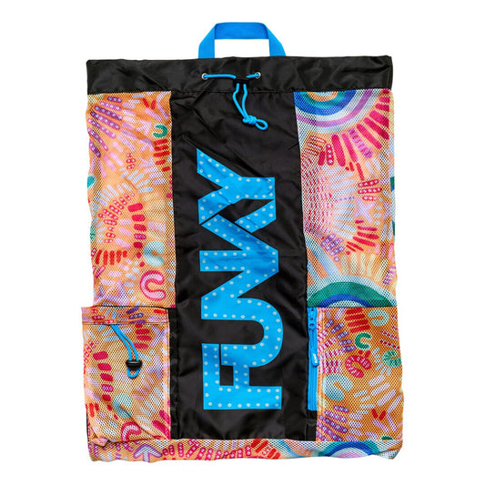 FUNKITA - mesh gear bag- kulin colour  