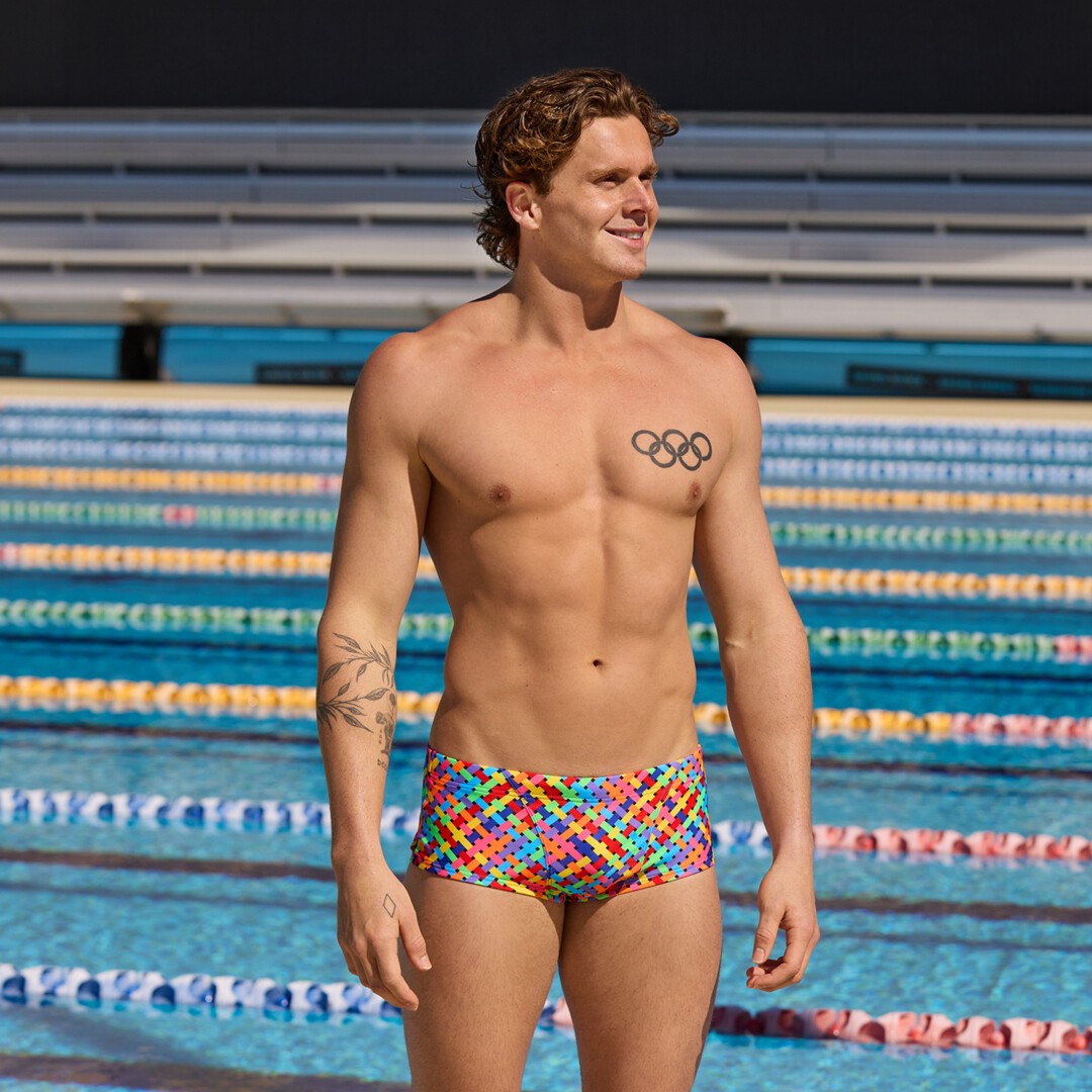 FUNKY TRUNKS - Men's Classic Trunks - Bread basket