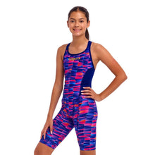 Funkita - Girl's Fast Training One Piece - Warped waves
