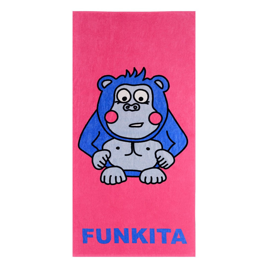 Funky Trunks - Towel - Cotton Towel - Purple Back