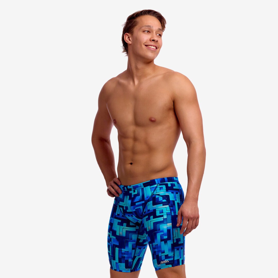 FUNKY TRUNKS -Men's Training Jammers - You Blued
