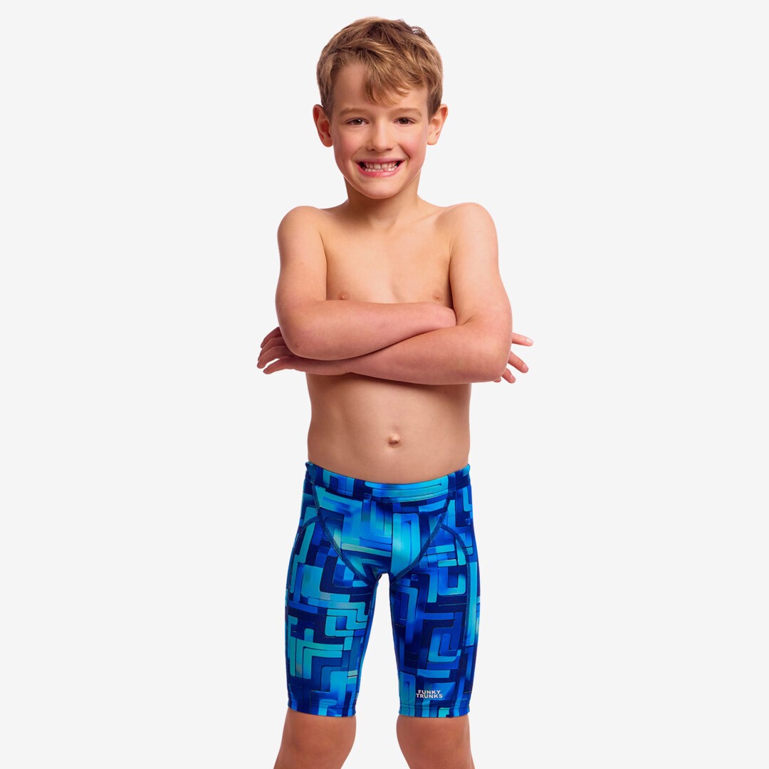 FUNKY TRUNKS - Toddler Boy's Miniman Jammers - You Blued