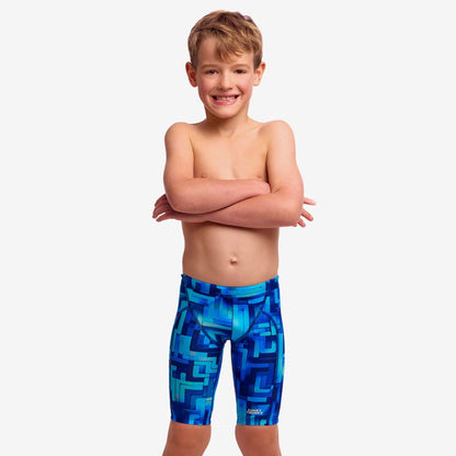 FUNKY TRUNKS - Toddler Boy's Miniman Jammers - You Blued