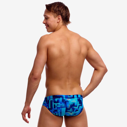 Funky Trunks - Mens Swimsuit - Seamed Briefs - You Blued