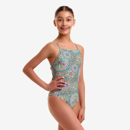 Funkita- Girls-  Tie Me Tight One Piece - Pretti Penny