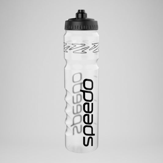 Speedo - Water Bottle - 1LTR - Clear/Black