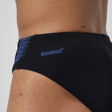 Speedo - Men's HyperBoom Splice Brief - Black/Blue
