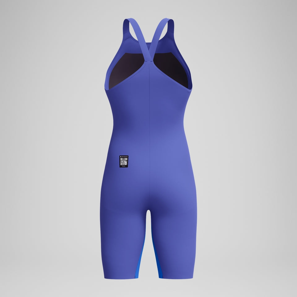 Speedo - Womens  - Fastskin - LZR Pure Valor 2.0 Openback Kneeskin - Purple