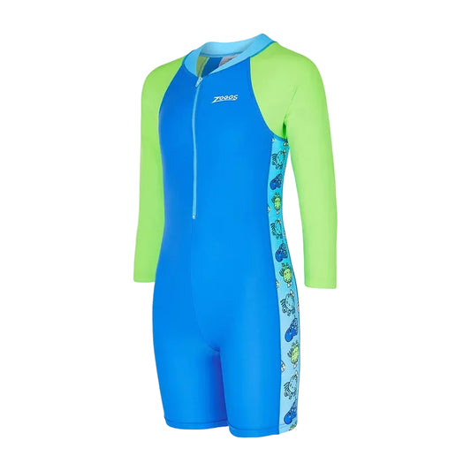 ZOGGS - Boys - Long Sleeve All in One- Sea Play