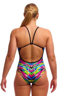 Funkita - Ladies - Swimsuit - Single Strap - One Piece - Happy Hide